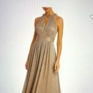 Eliza J Gold Dress